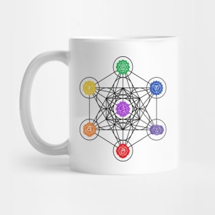 Metatron’s Cube Chakras II Mug